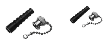 Accessories for HF connectors and coaxial connectors