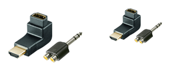 Audio-Video-Adapter und Scart-Steckverbinder