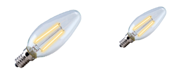 LED Bulbs, Candle-shaped