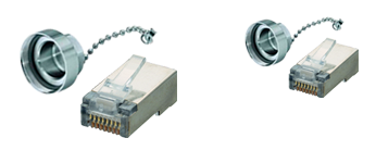 Accessories for RJ45 connectors and RJ45 components