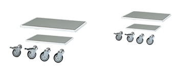 Accessories for tool trolleys and laboratory trolleys