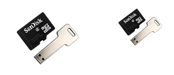 USB-Sticks und Speicherkarten