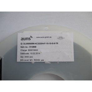 Quarz, 3225, 32,000000MHZ, SMD ceramic case 3.2 x 2.5 x 0.6 mm