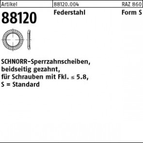 ART88120 SCHNORR-Scheiben Federstahl S 14