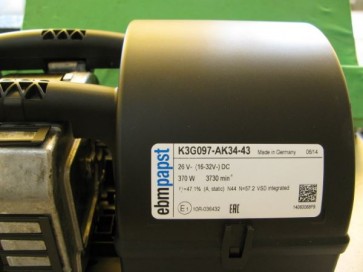 K3G097-AK34-43 EBM PAPST 26V 370W made in Germany