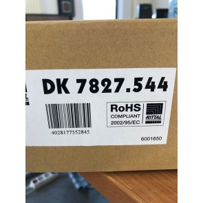 DK 7827.544, Bürstenleiste, Kunststoff ,Rittal